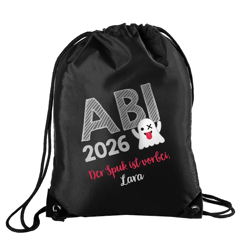 Abi-Bag - der coole Rucksack zum Abitur mit Ihrem Namen personalisiert