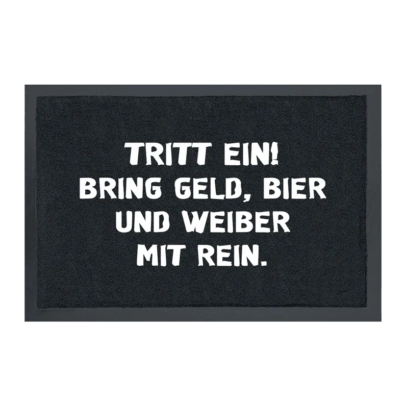 Fußmatte "Tritt ein"