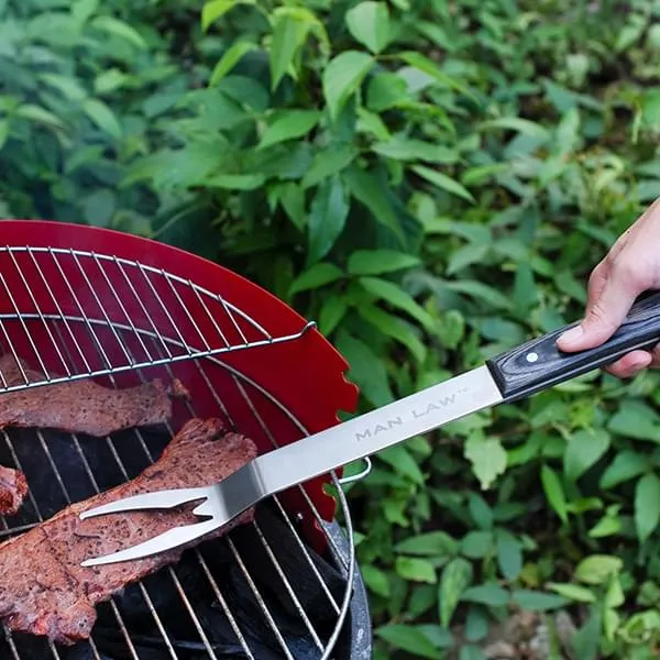 Mächtiges Männer-Grillbesteck 3-teilig