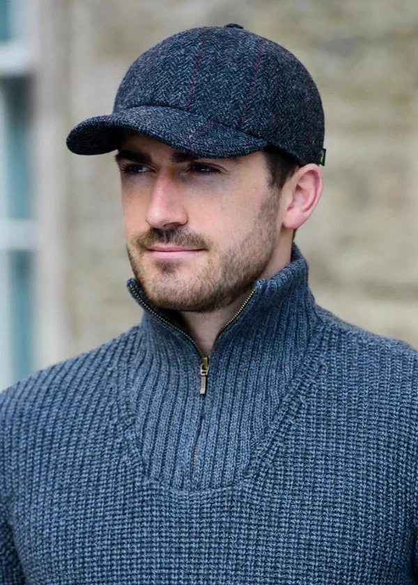 Mucros Tweed Baseball Cap | Premium Wool Heritage Cap