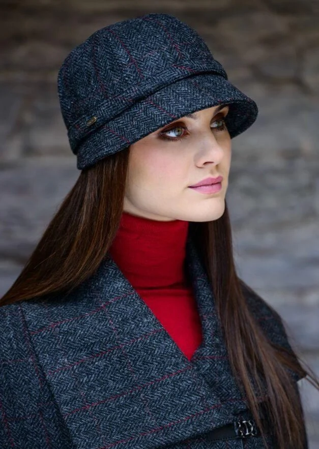 Mucros Flapper Hat | Charcoal