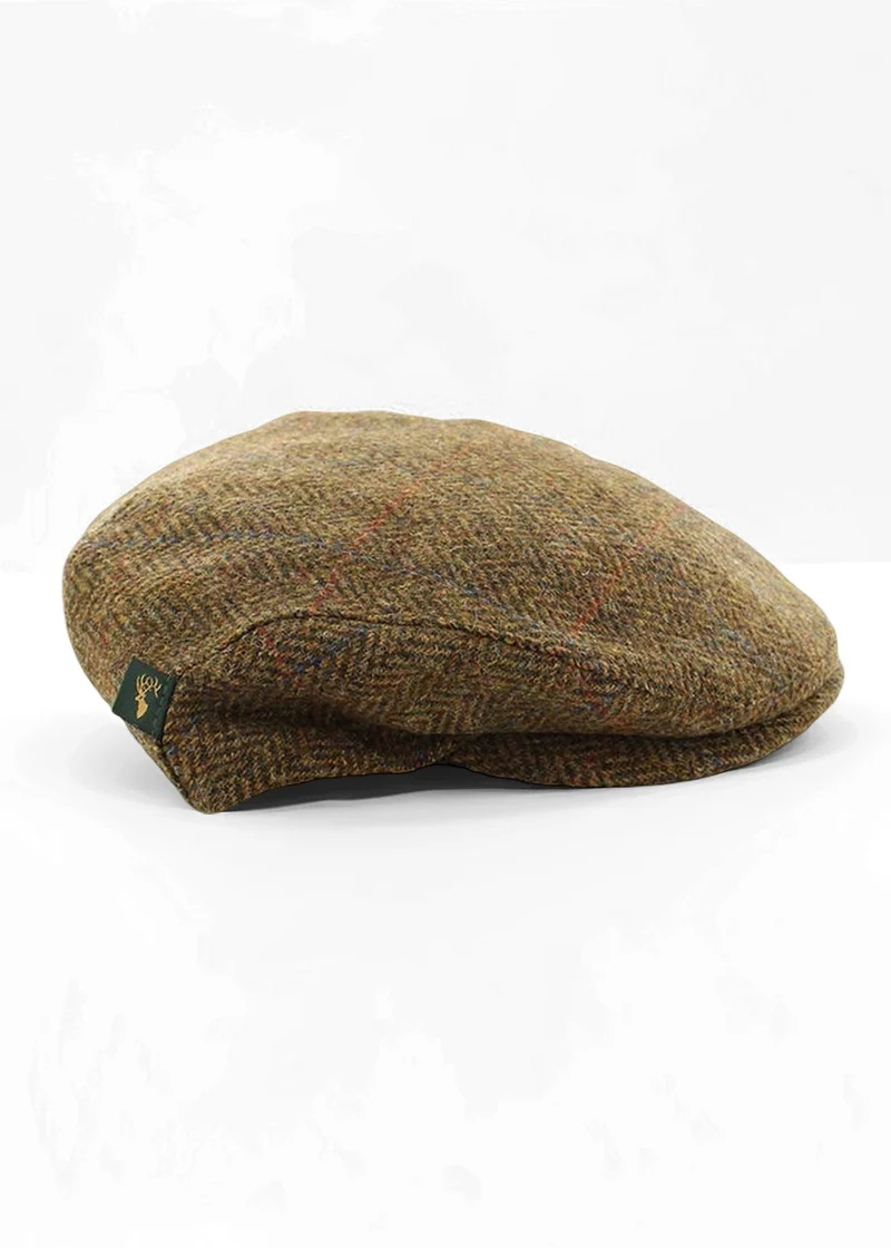Mucros Trinity Cap | Premium Handwoven Wool Flat Cap