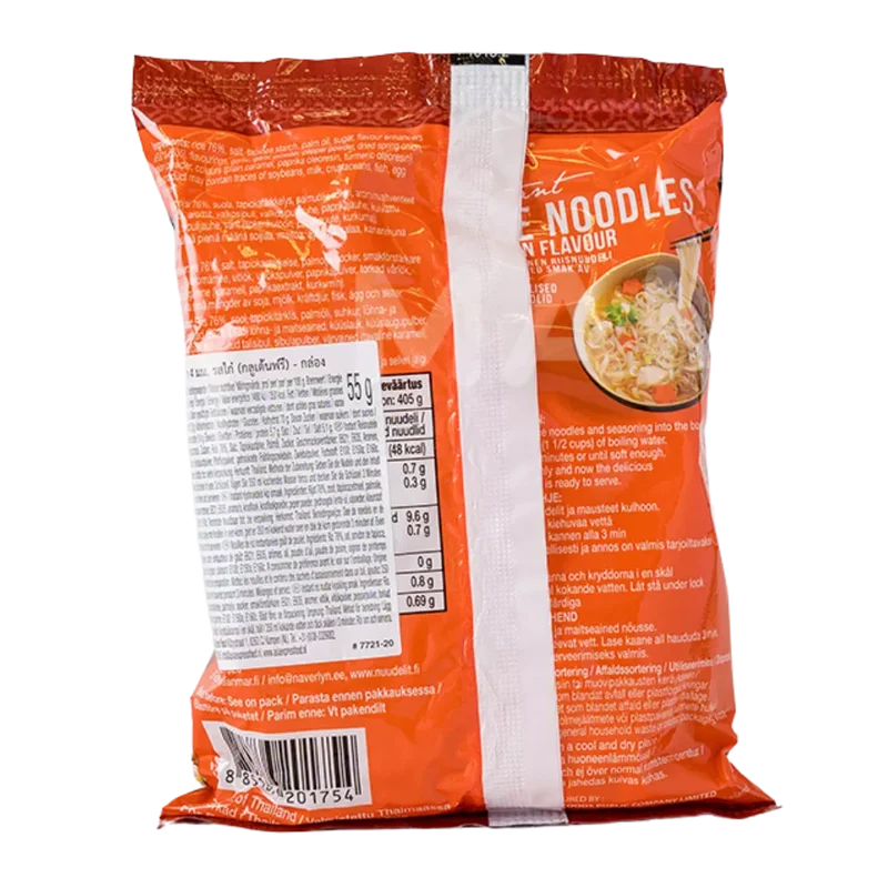 MAMA Instant Reisnudeln Huhn Pk 55G