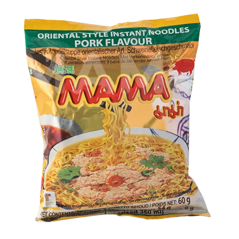 MAMA Instant Nudeln Schwein Pk 60G