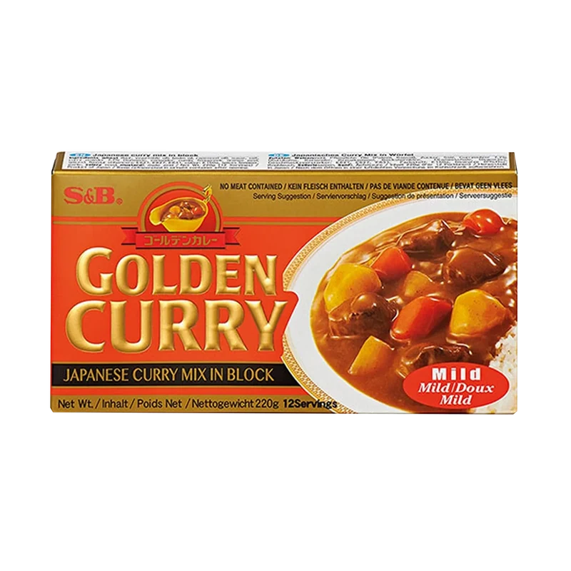 S&B Golden Curry Mild 220G