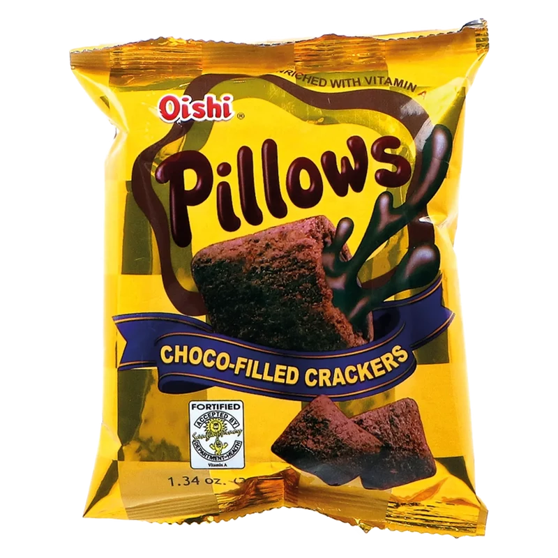 Pillows Choco-Filled Crackers 38g