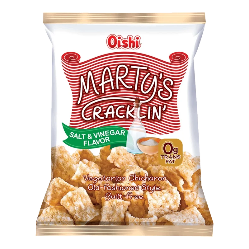 OISHI MARTY'S Crackling Salt&Vinegar Chicaron 90G