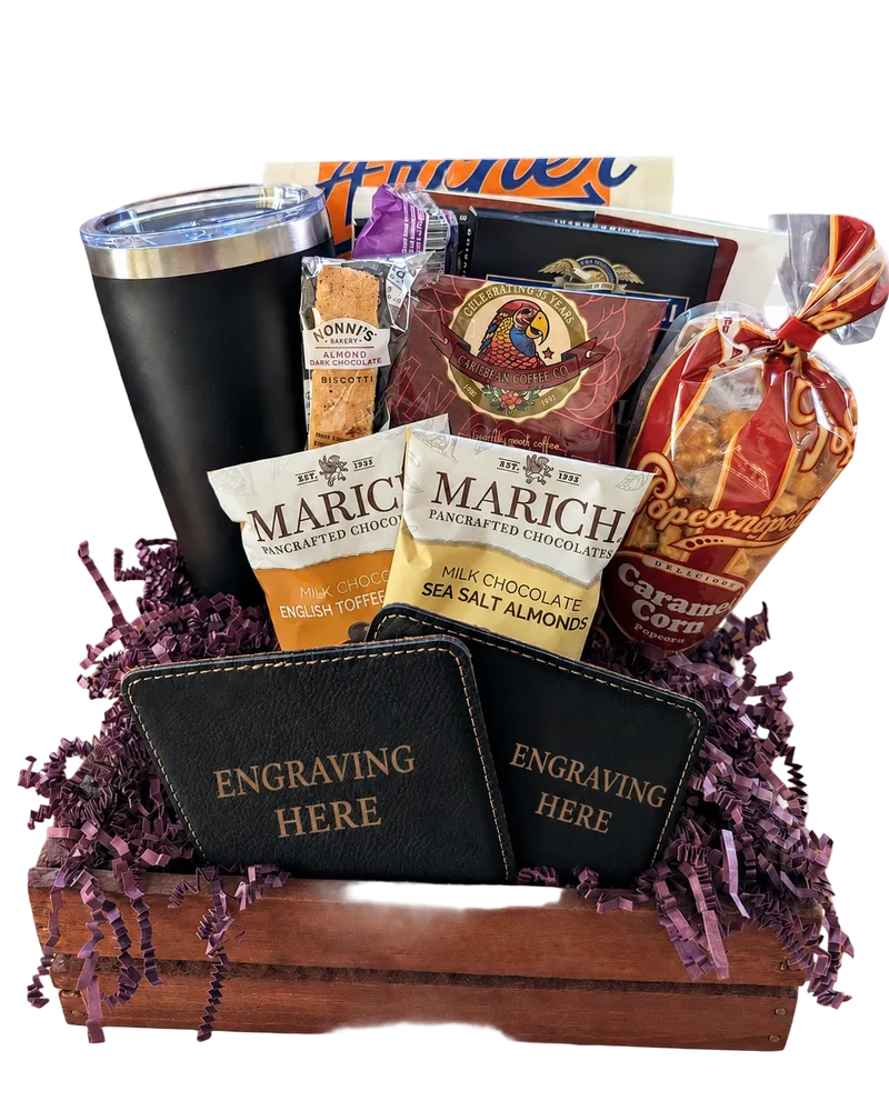 Coffee Congratulations Gift Basket
