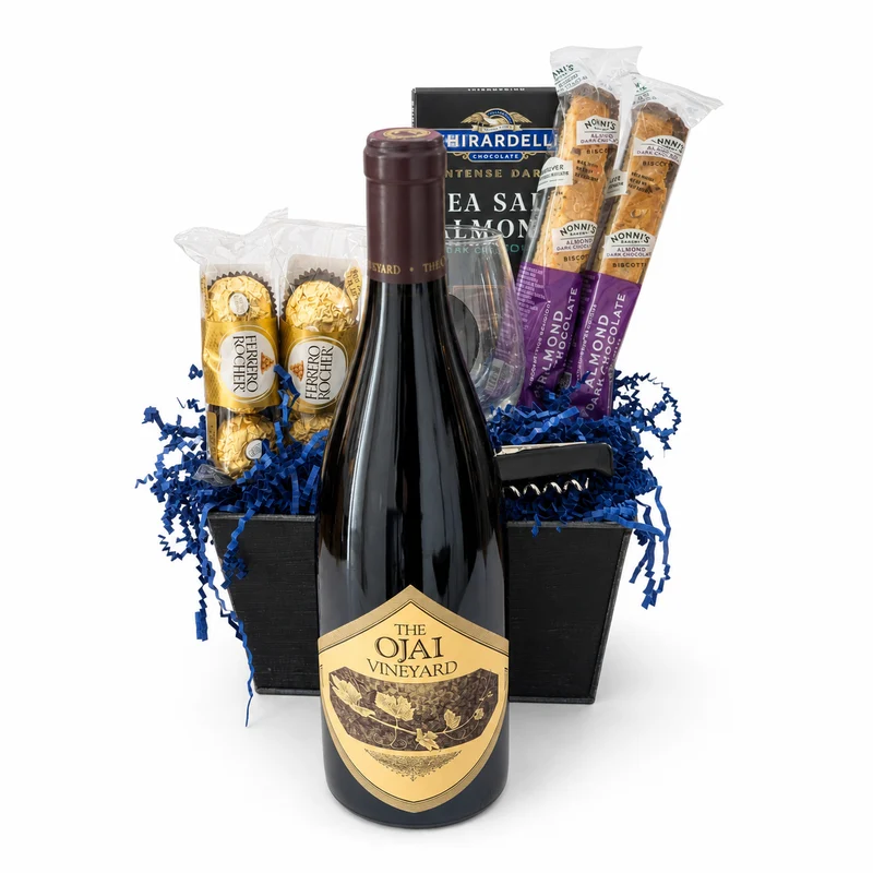 The Ojai Vineyard Pinot Noir Wine Gift Basket | The BroBasket