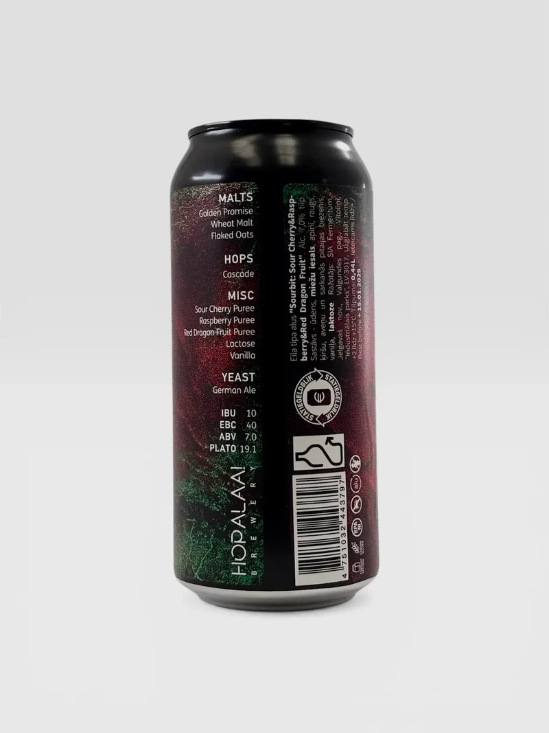 Sourbit - Cerise, Framboise & Fruit du dragon