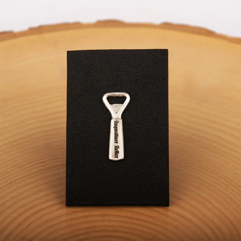 Pin Flaschenöffner Silber geschwärzt