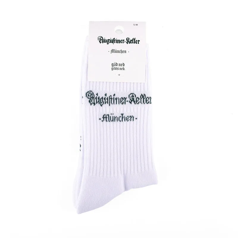Socken Augustiner-Keller Logo