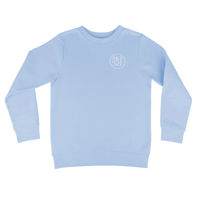 Unisex Kinder Sweater "AK52" - hellblau