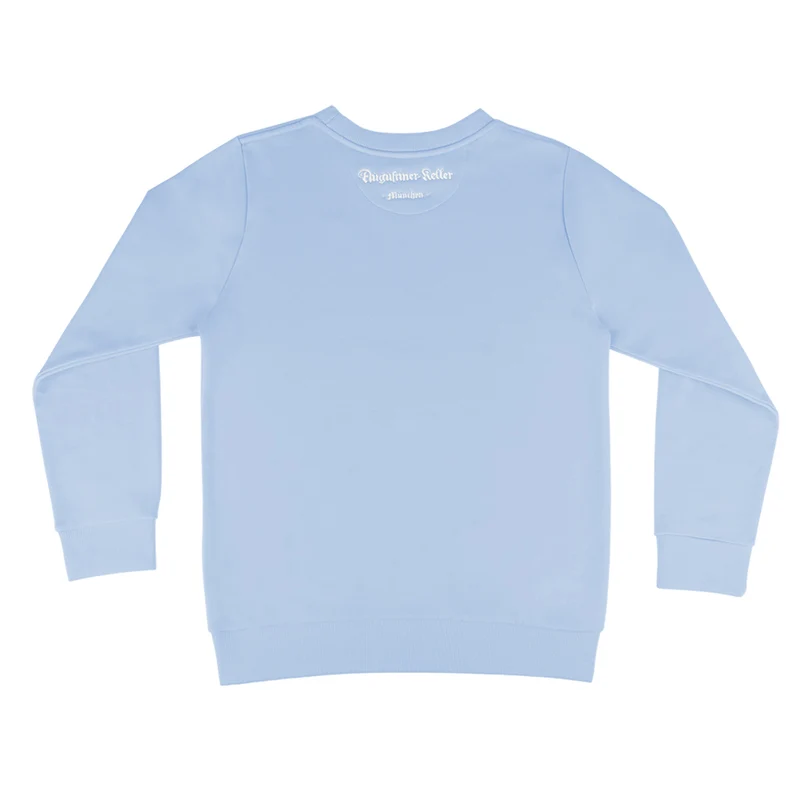 Unisex Kinder Sweater "AK52" - hellblau