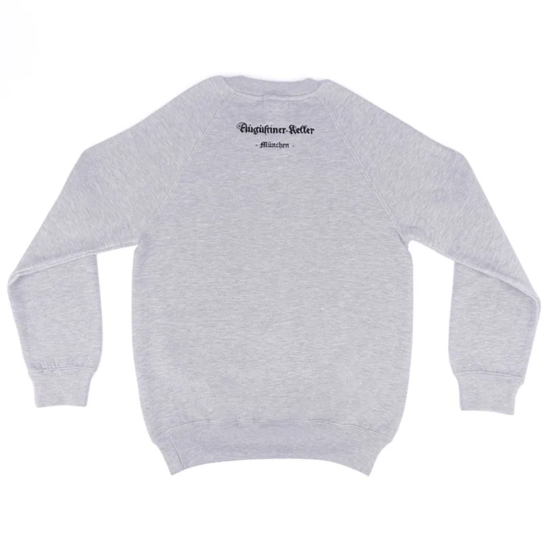 Unisex Kinder Sweater "AK52" - grau