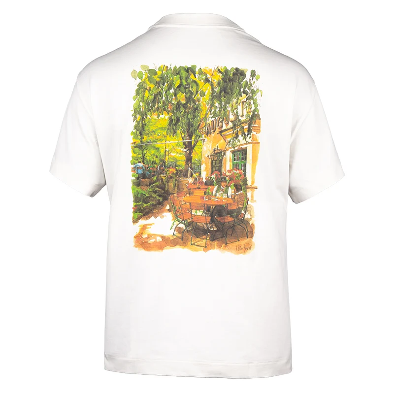 Oversized T-Shirt mit Rückenprint