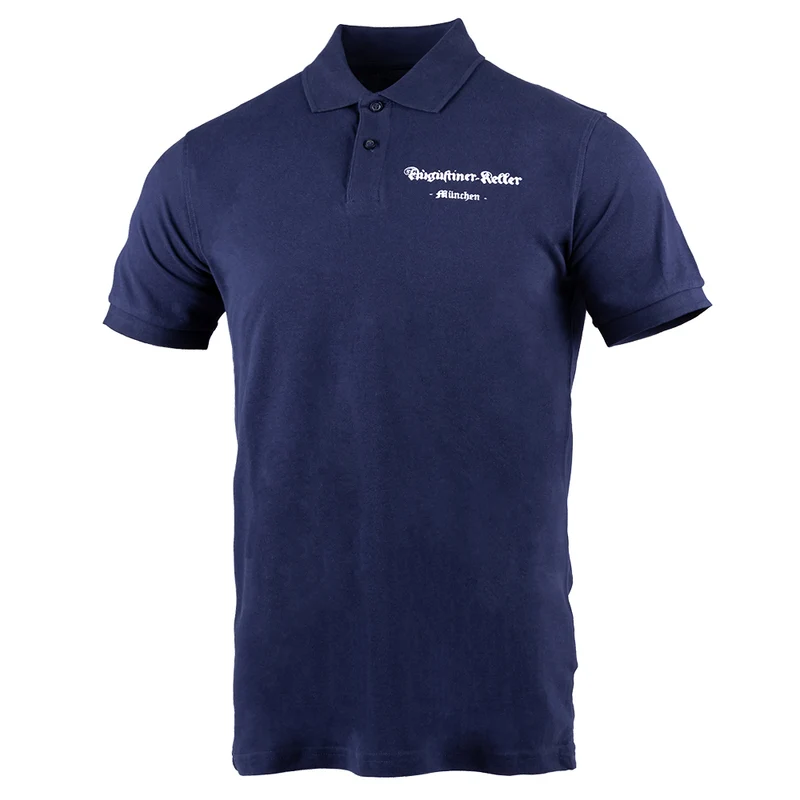 Unisex Poloshirt blau