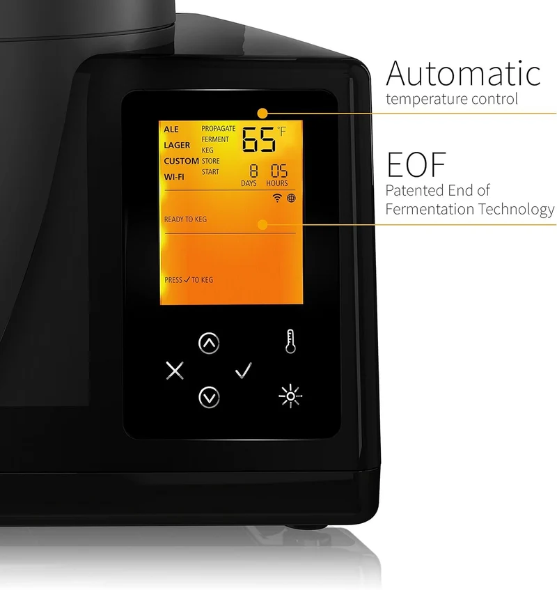 BeerDroid Fully Automated Beer Brewing System | Wi-Fi Enabled Home Brewing Kit with App Control | Brew 10L of Any Beer Style | Pre-Set Ale and Lager Programs | Discovery Pale Ale BrewPrint Included
