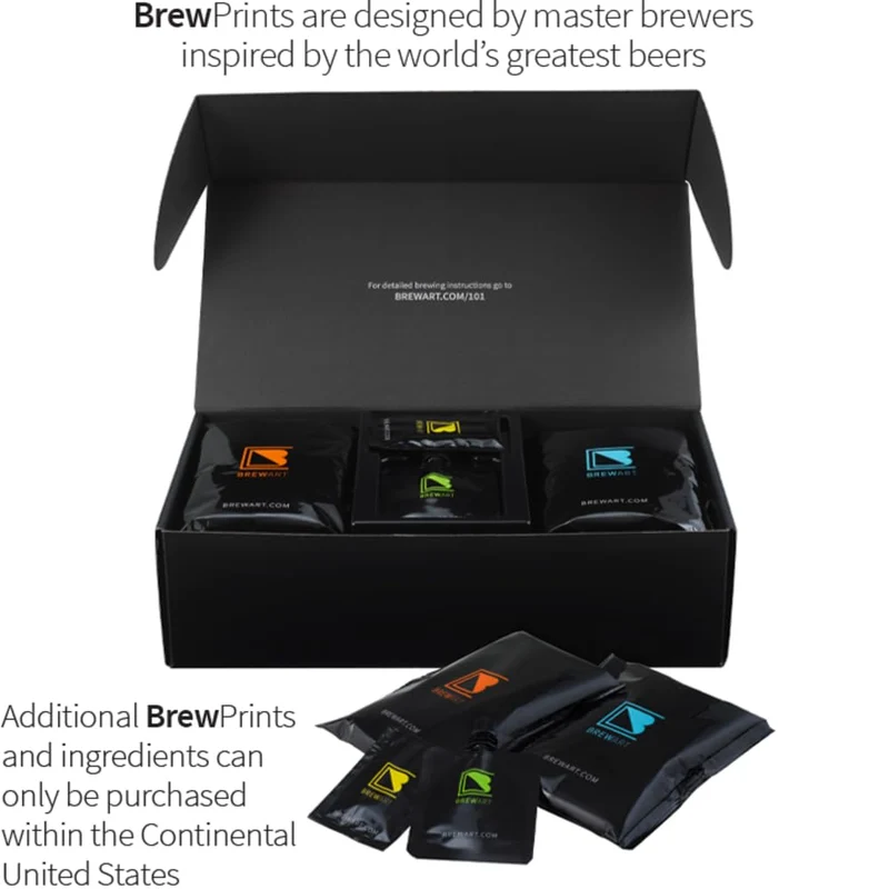 BeerDroid Fully Automated Beer Brewing System | Wi-Fi Enabled Home Brewing Kit with App Control | Brew 10L of Any Beer Style | Pre-Set Ale and Lager Programs | Discovery Pale Ale BrewPrint Included