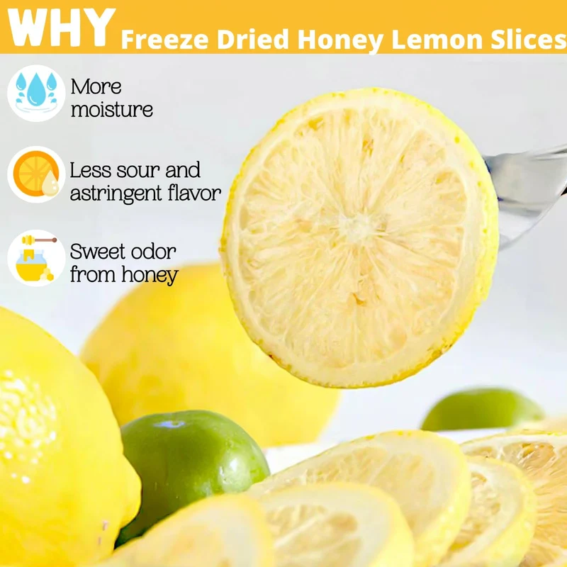 9oz Dehydrated Fruit Garnish Set, 125+ Slices Orange Lime & Honey Lemon