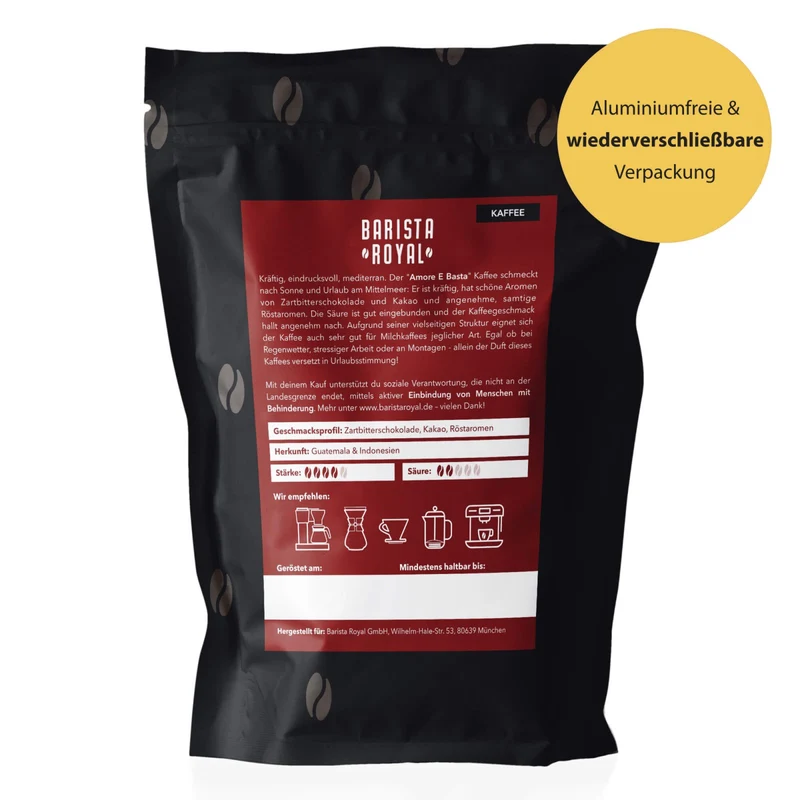 Geschenkset Kaffee mit schöner Tasse
