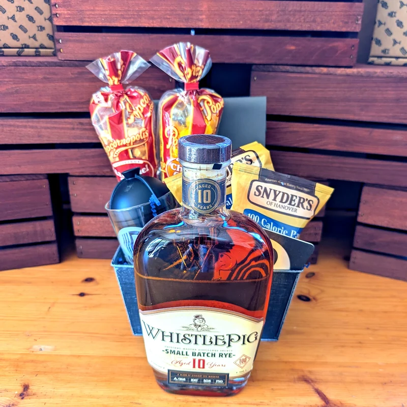 Whistlepig Piggyback Rye Whiskey 6Yr Whiskey Gift Set | The BroBasket