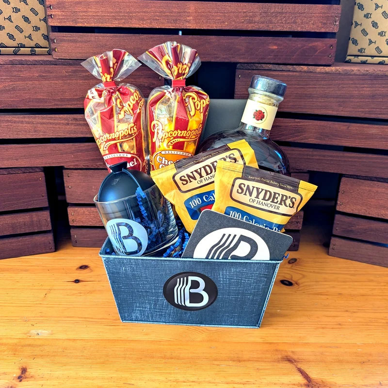 Four Roses Small Batch Select Bourbon Whiskey Gift Set for Him | The BroBasket
