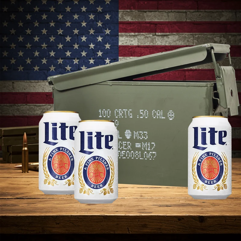 Miller Lite Ammo Can