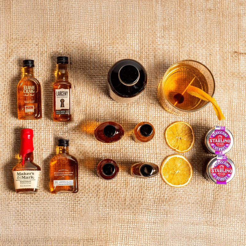 Classic Old Fashioned Sampler - Includes 8 Iconic Whiskies