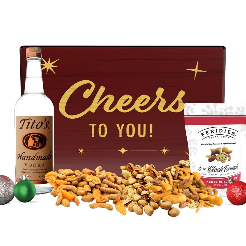 Tito's Holiday Gift Basket