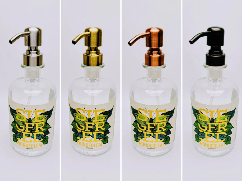 Gin-Seifenspender “Siegfried“ | Upcycling Pumpspender aus Siegfried Gin Flaschen | Nachfüllbar mit Seife etc. | Bad Deko | Geschenk Bonn