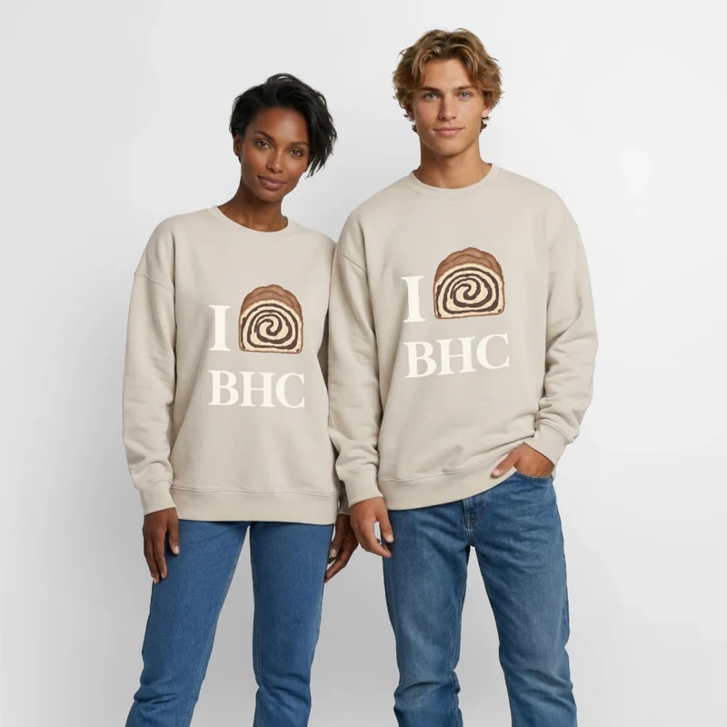Love Babka Oversized Heavyweight Unisex Sweatshirt