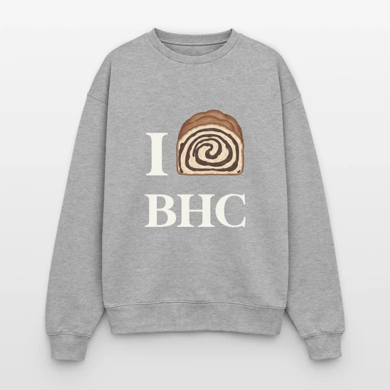 Love Babka Oversized Heavyweight Unisex Sweatshirt