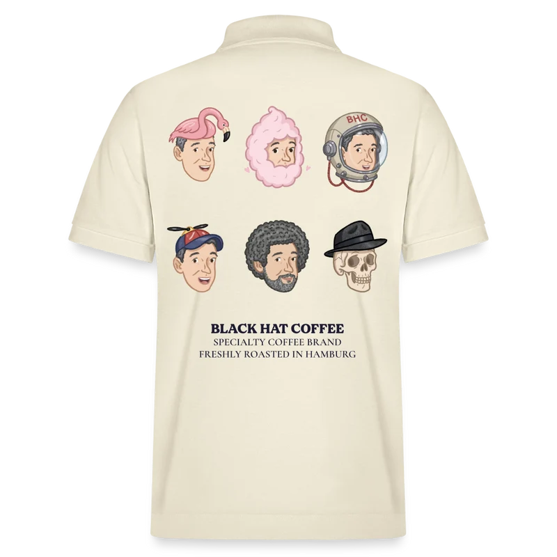 Many Faces Unisex Bio-Poloshirt
