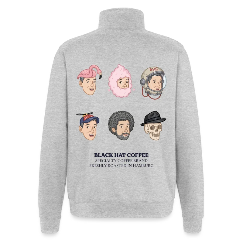 Many Faces Quarter-Zip-Sweatshirt