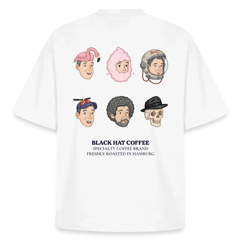 Many Faces Heavyweight Unisex Boxy T-Shirt