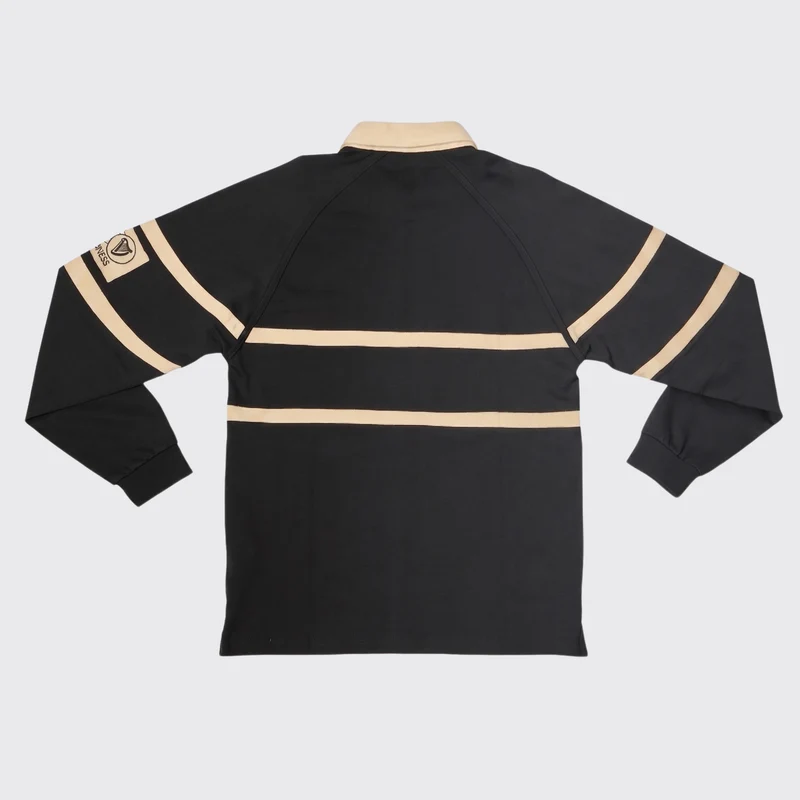 Guinness Black Traditional Rugby Jersey