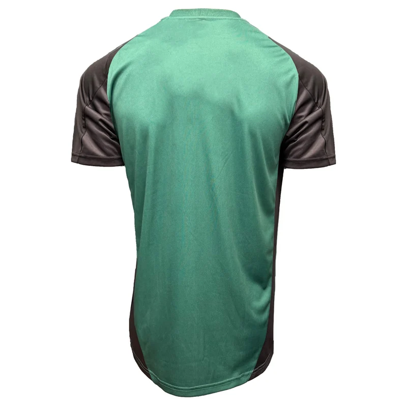 Lansdowne Ireland Green and Black Shamrock Performance Top