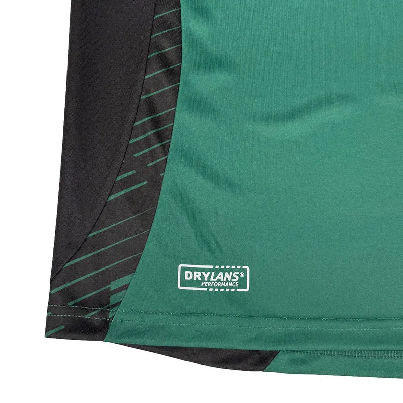 Lansdowne Ireland Green and Black Shamrock Performance Top
