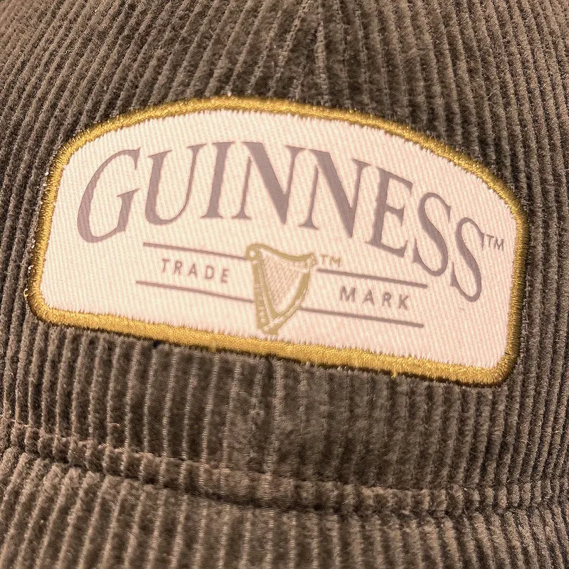 Guinness Brown Trademark Cord Baseball Cap