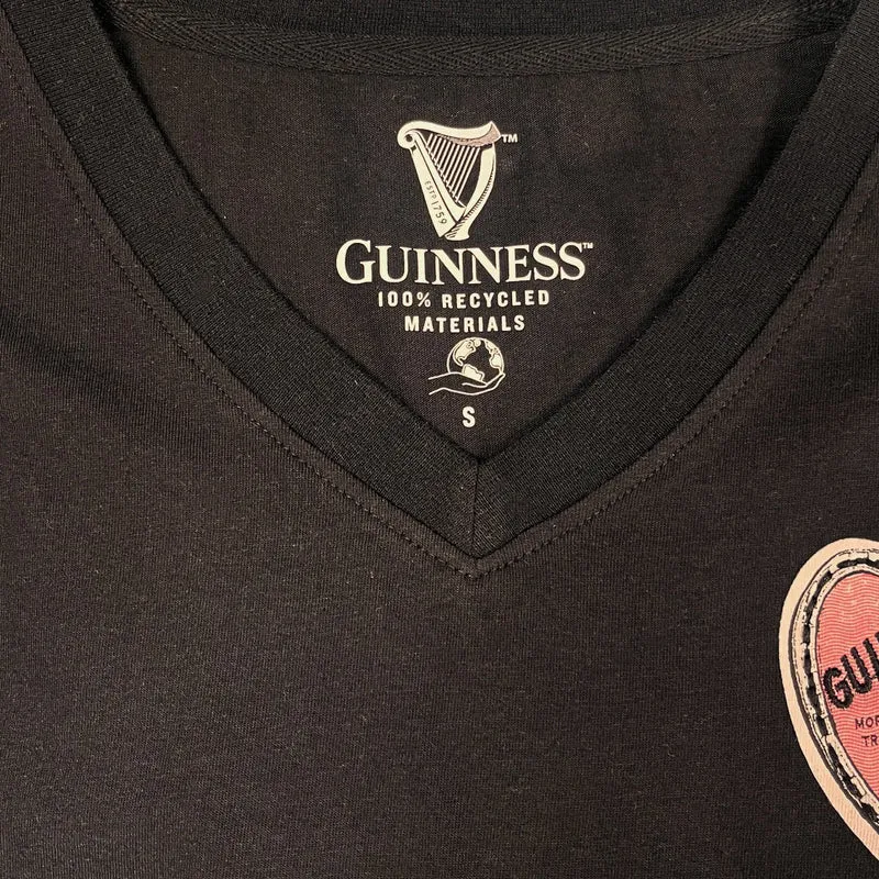 Guinness Black Heart Women's T-Shirt