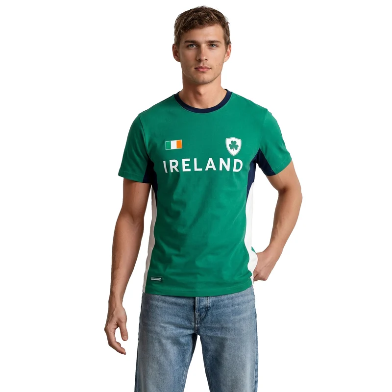 Ireland Colourblock Unisex T-Shirt