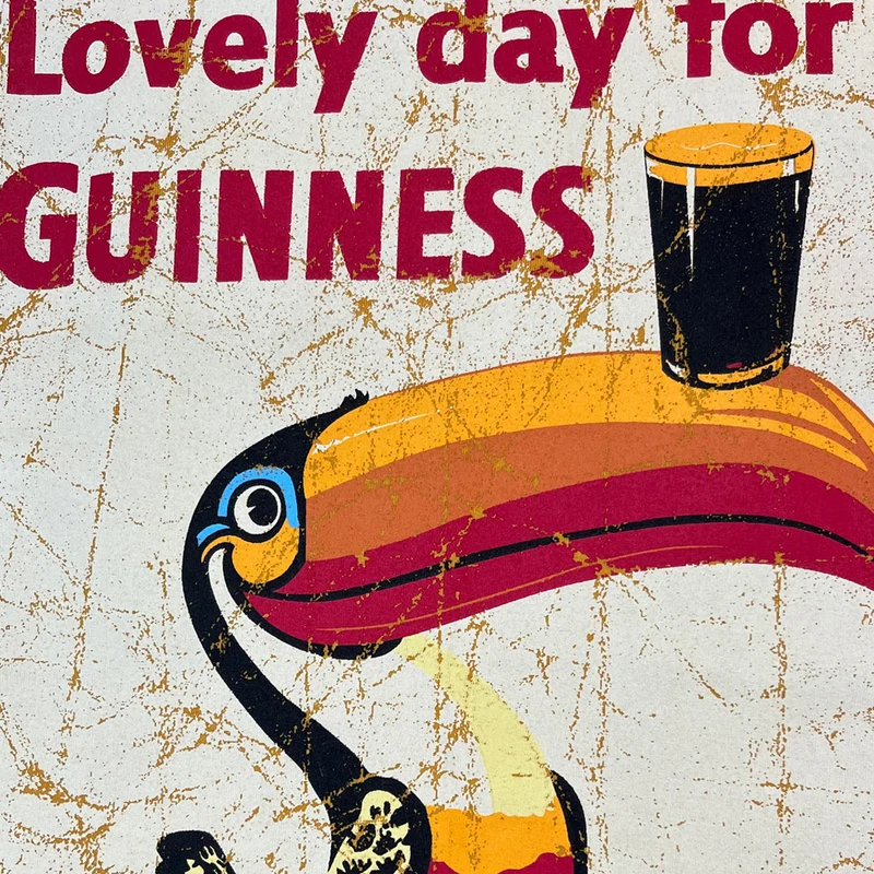 Guinness Lovely Day Toucan Golden T-Shirt