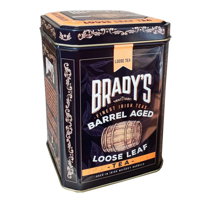 Brady’s Whiskey Barrel Aged Irish Loose Leaf Tea