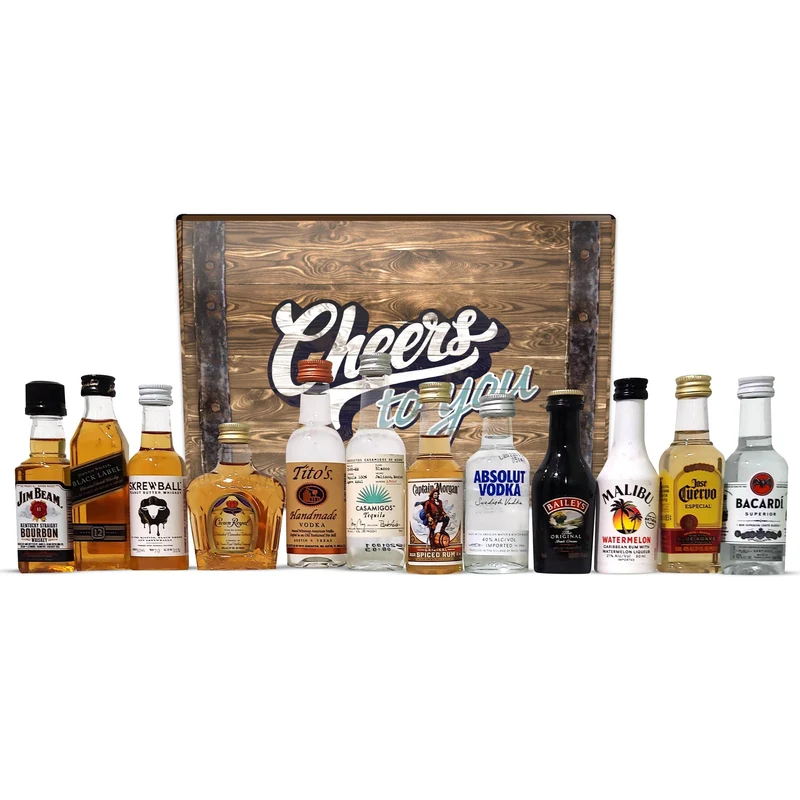Mini Bottles of Alcohol