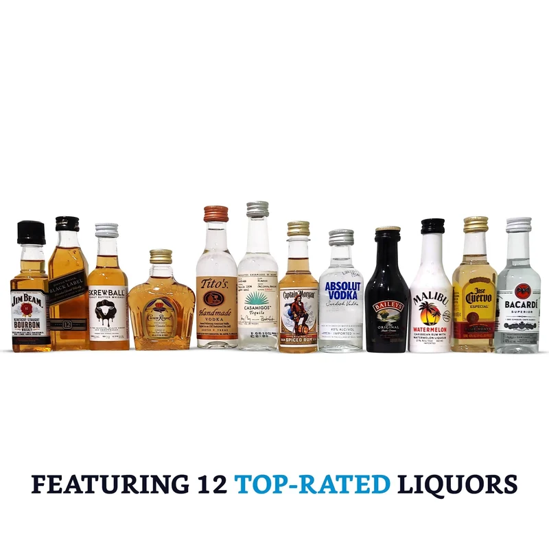 Mini Bottles of Alcohol