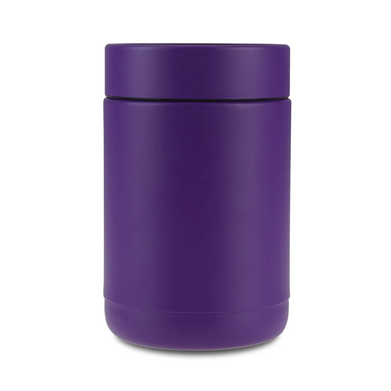 TAHOE TRAILS 12 oz Stainless Steel Double Wall Vacuum Insulated Can Cooler(Purple)