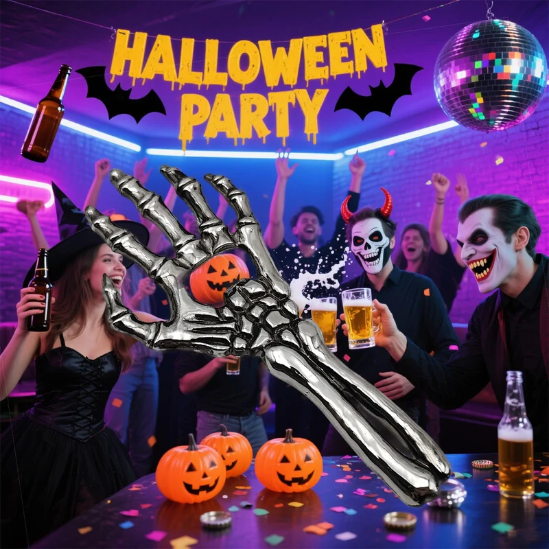Skull Bottle Opener – Premium Stainless steel, Fun & Novelty Design for Parties, Perfect for Home & Bartenders, Unique Gift, Halloween Bottle Opener