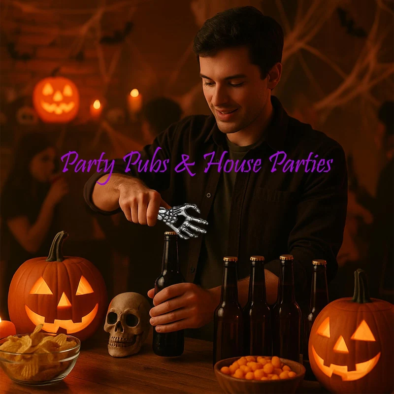 Skull Bottle Opener – Premium Stainless steel, Fun & Novelty Design for Parties, Perfect for Home & Bartenders, Unique Gift, Halloween Bottle Opener