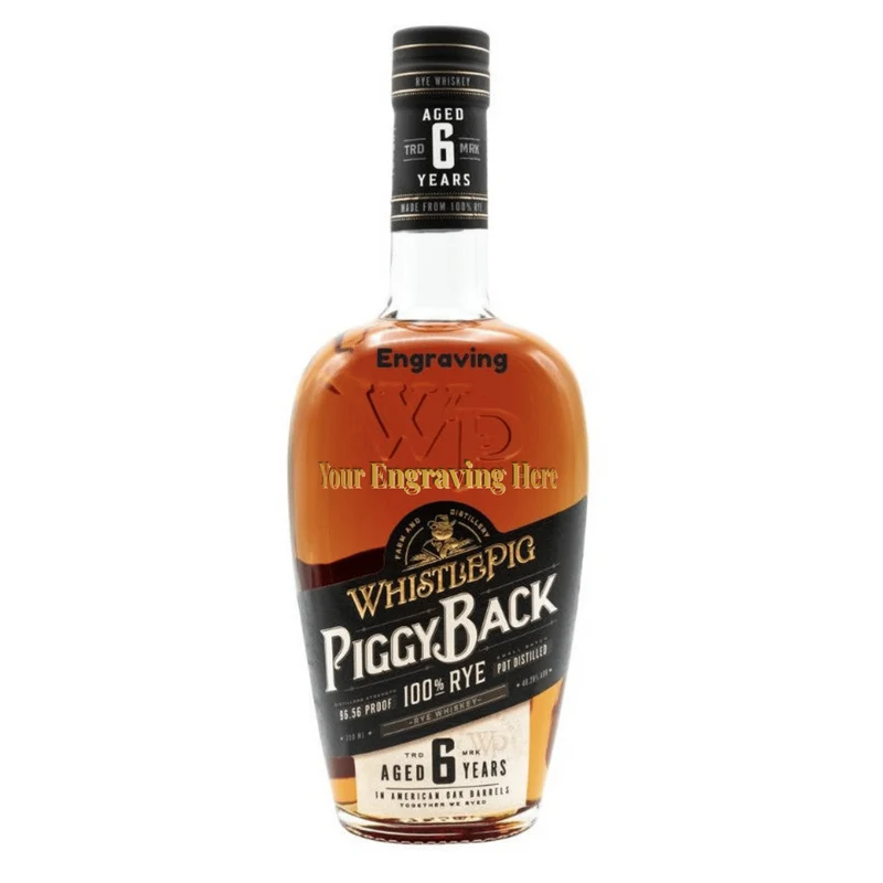 Whistlepig Piggyback Rye Whiskey 6Yr 750ml